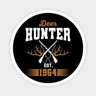 Gifts for 57 Year Old Deer Hunter 1964 Hunting 57th Birthday Gift Ideas Magnet